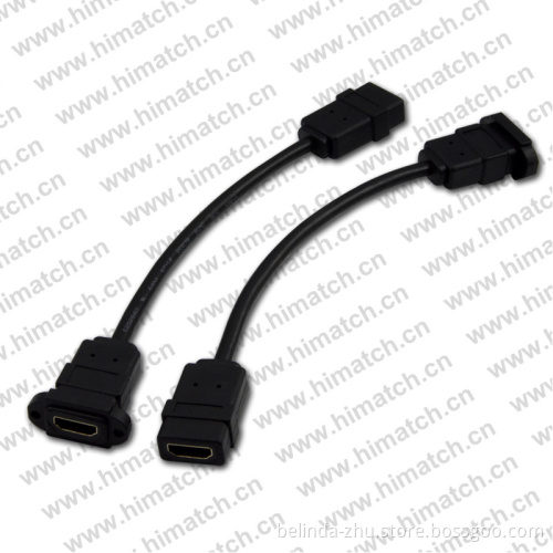 High Speed Panel Mount HDMI Female Cable